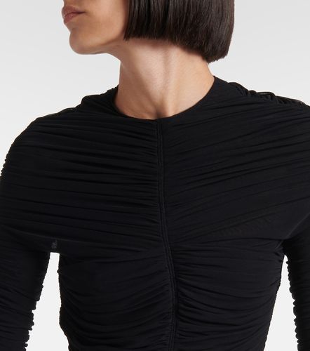 Mugler Abito lungo in mesh - Mugler - Modalova