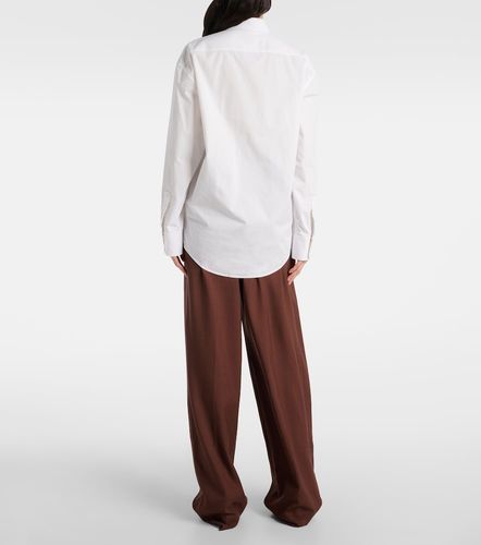 Camicia Cassandre in popeline di cotone - Saint Laurent - Modalova