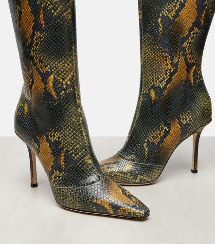 Botas altas The Boot 100 de piel - Jimmy Choo - Modalova