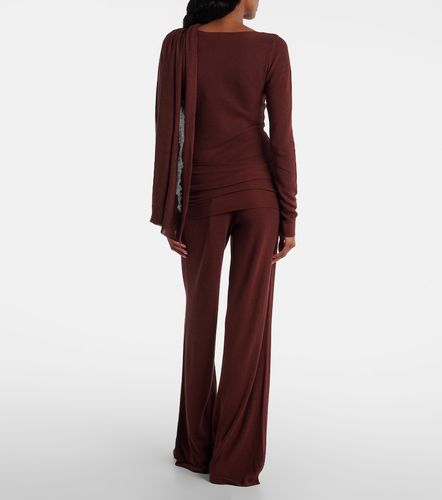 Aya Muse Silk-blend wide-leg pants - Aya Muse - Modalova