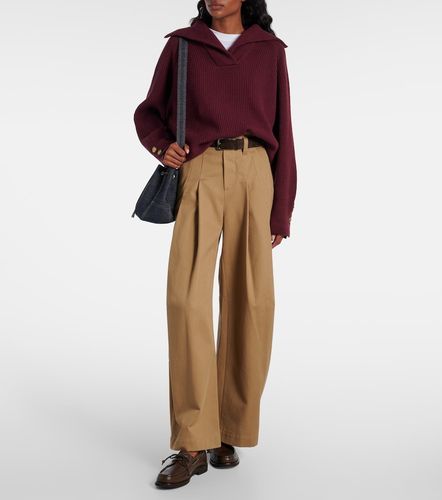 Pullover in lana, cashmere e seta - Brunello Cucinelli - Modalova