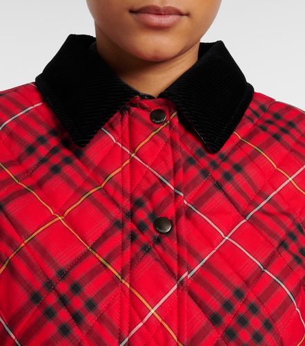 Check cotton jacket - Burberry - Modalova