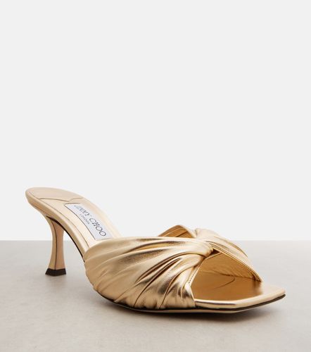Skye metallic leather mules - Jimmy Choo - Modalova
