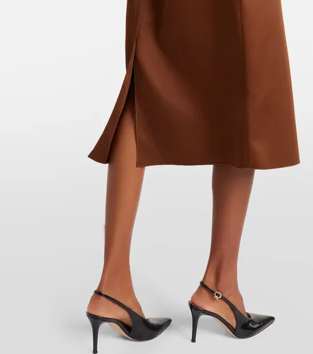 Shiny Statement high-rise duchesse pencil skirt - Dorothee Schumacher - Modalova