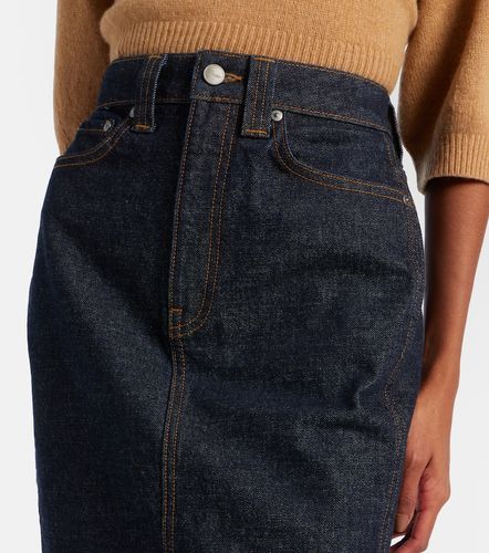 Khaite Gonna midi Kendra in denim - Khaite - Modalova