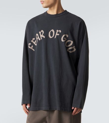 Camiseta de jersey de algodón con logo - Fear of God - Modalova