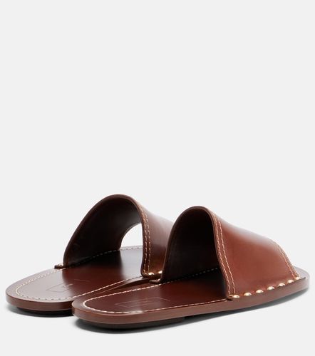 Toteme Studded leather slides - Toteme - Modalova