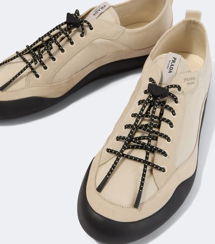 Zapatillas Speedrock de Re-Nylon y ante - Prada - Modalova