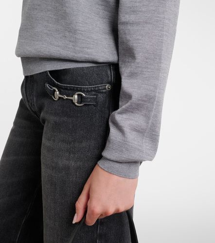 Gucci Pullover in lana oversize - Gucci - Modalova
