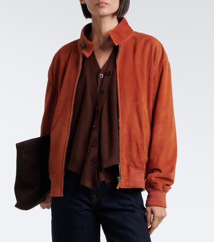 Tod's Suede bomber jacket - Tod's - Modalova