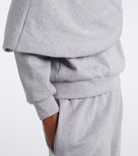 Draped cotton-blend jersey sweatshirt - Magda Butrym - Modalova