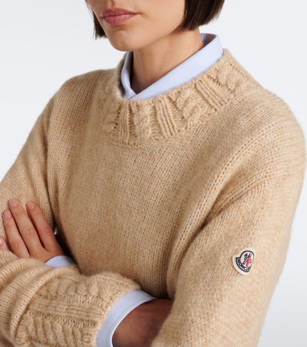 Pullover in misto alpaca e lana - Moncler - Modalova