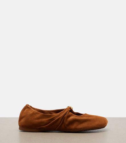 Bailarinas Mary Jane Pebble Soft de ante - Loewe - Modalova