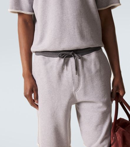 Shorts in jersey di cotone - Brunello Cucinelli - Modalova