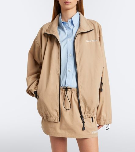 Miu Miu Cotton gabardine jacket - Miu Miu - Modalova