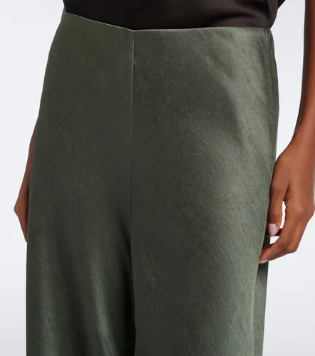 Pantaloni Colette in raso a gamba larga - Vince - Modalova
