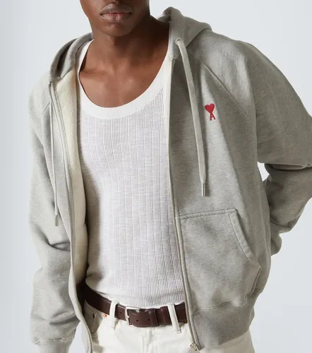 Sudadera con capucha Ami de Cœur de algodón - Ami Paris - Modalova