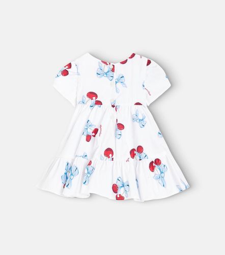 Bebé - Vestido de popelín de algodón estampado - Monnalisa - Modalova