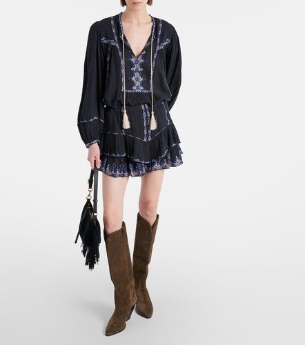 Blusa Silekia de algodón bordada - Marant Etoile - Modalova
