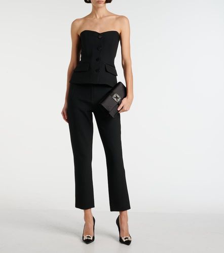 Top corsé Arlette con peplum - Veronica Beard - Modalova