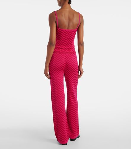 Zig Zag cotton-blend tank top - Missoni - Modalova