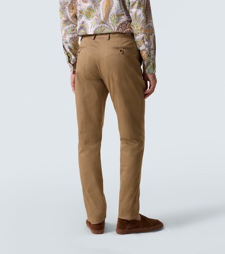 Pantalones chinos slim de algodón - Etro - Modalova