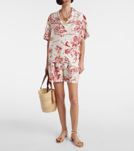 Camicia Pragua in twill di seta - Asceno - Modalova