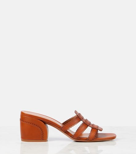 Zimmermann Goldie 65 leather mules - Zimmermann - Modalova