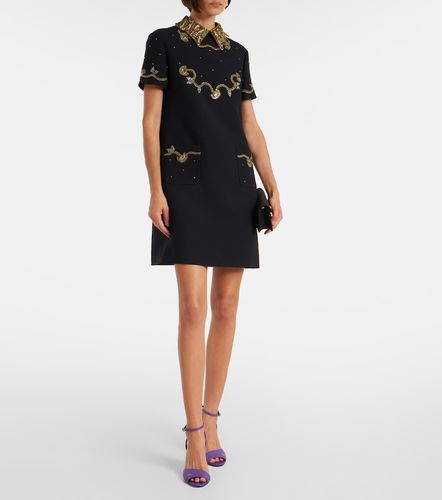 Crepe Couture embellished minidress - Valentino Garavani - Modalova