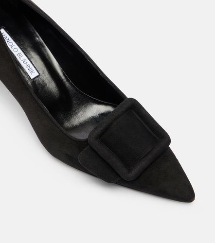 Maysalepump 50 suede pumps - Manolo Blahnik - Modalova