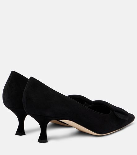 Pumps Maysalepump 50 aus Veloursleder - Manolo Blahnik - Modalova