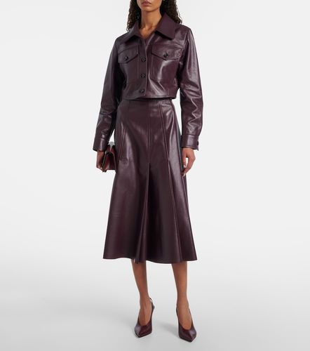 Nics cropped leather jacket - Emilia Wickstead - Modalova