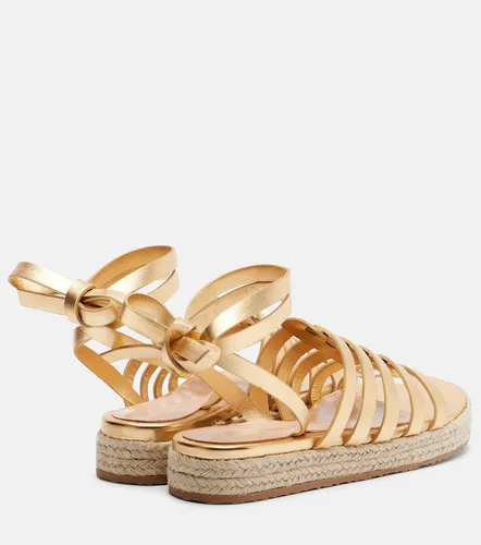 Sandali espadrillas Pompei in pelle - Gianvito Rossi - Modalova