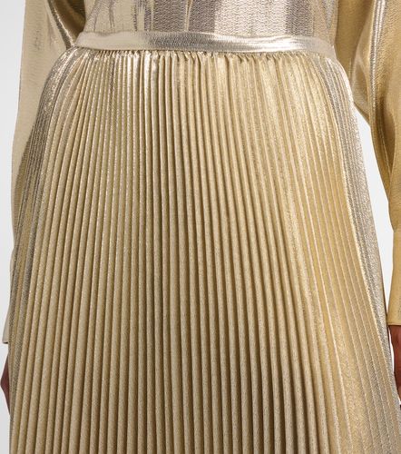 Essai silk-blend lame midi skirt - Joseph - Modalova