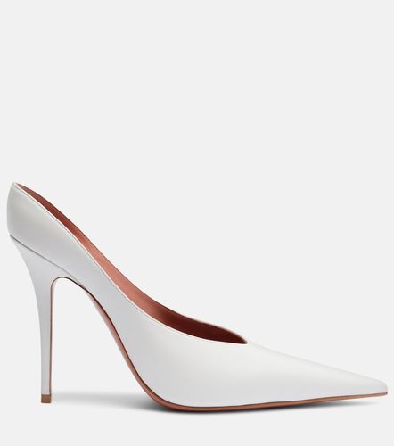 Amina Muaddi Anok leather pumps - Amina Muaddi - Modalova