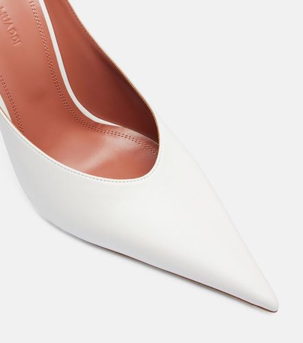 Amina Muaddi Anok leather pumps - Amina Muaddi - Modalova