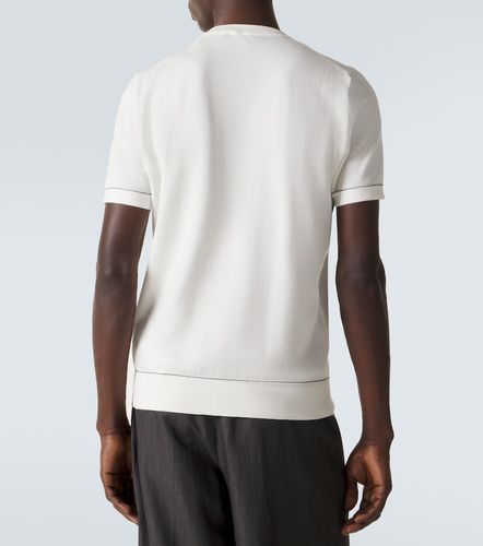 Camiseta de piqué de algodón - Brioni - Modalova