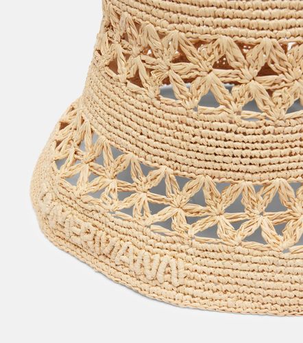 Cappello a secchiello in rafia - Zimmermann - Modalova