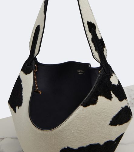 Shopper Lotus Mini in cavallino e suede - Khaite - Modalova