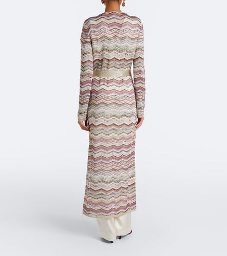 Cárdigan de lamé en zigzag - Missoni - Modalova