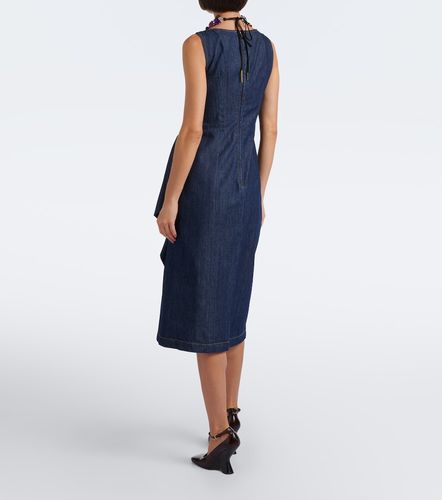Dries Van Noten Midikleid aus Denim - Dries Van Noten - Modalova
