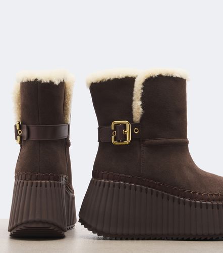 Chloé Botines Nama de ante con plataforma - Chloe - Modalova