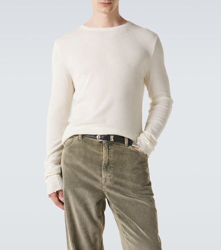 Top lungo in misto cotone a coste - Our Legacy - Modalova