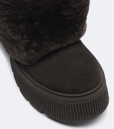 Turin shearling knee-high boots - Bogner - Modalova