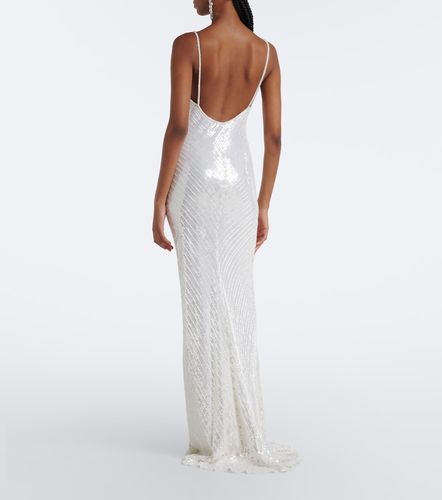 Shangrila La sequined silk gown - Jenny Packham - Modalova