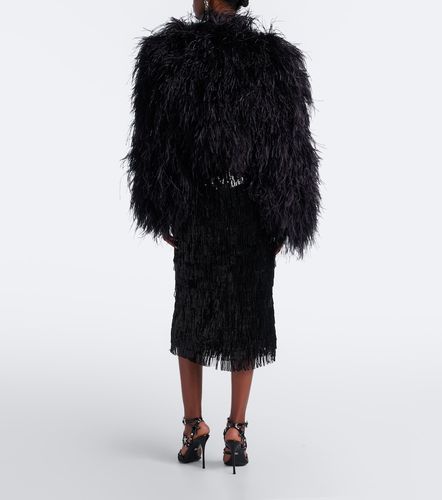Verzierter Midirock mit Pailletten - Dolce&Gabbana - Modalova