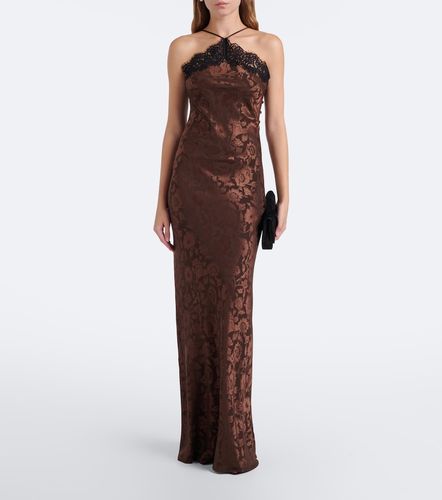 Abito lungo Rue in misto seta jacquard - Veronica Beard - Modalova