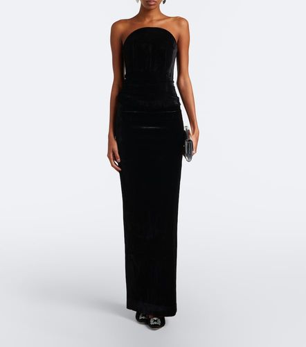Falda larga de terciopelo - Roland Mouret - Modalova