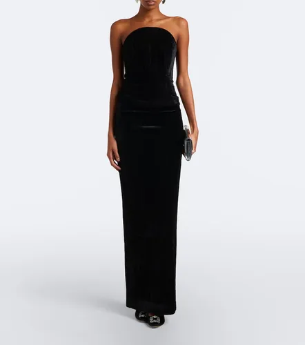 Falda larga de terciopelo - Roland Mouret - Modalova