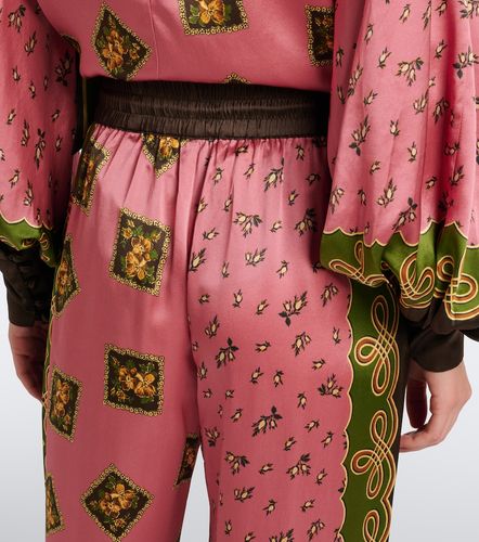 Alémais Pantaloni a palazzo Lacey in twill di seta - Alemais - Modalova